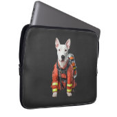 Bullterrier Laptopschutzhülle (Vorne Rechts)