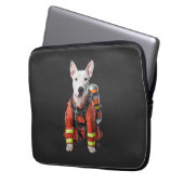 Bullterrier Laptopschutzhülle (Vorderseite Links)