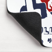 Bullterrier Mousepad (Ecke)