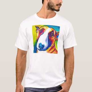Bullterrier rot und Weiß 2 T-Shirt