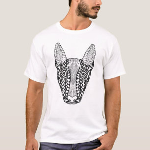 Bullterrier-Skizze T-Shirt