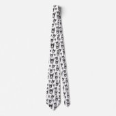 Bullterrier-Spätzundung! Entzückender Krawatte (Vorderseite)