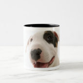 Bullterrier Zweifarbige Tasse (Mittel)