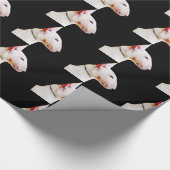Bullterrierhundegeschenk-Packpapier Geschenkpapier (Ecke)