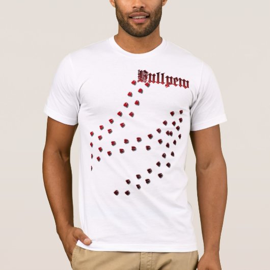 Bullwarnung T-Shirt (Vorderseite)