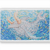 Bullwhale Aufkleber (Vorderseite)