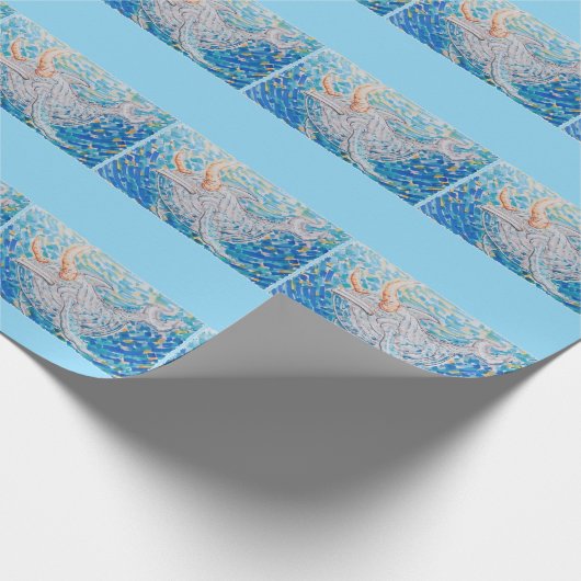 Bullwhale Geschenkpapier (Ecke)