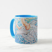 Bullwhale Tasse (Vorderseite Links)