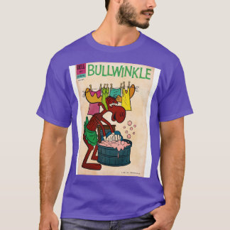 Bullwinkle Comic Buch Wäschetag T-Shirt