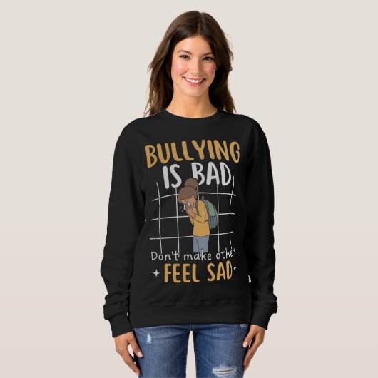 Bully Awareness Unity Day Kids Anti Bullying Sweatshirt (Vorne ganz)