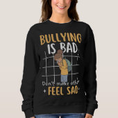 Bully Awareness Unity Day Kids Anti Bullying Sweatshirt (Vorderseite)