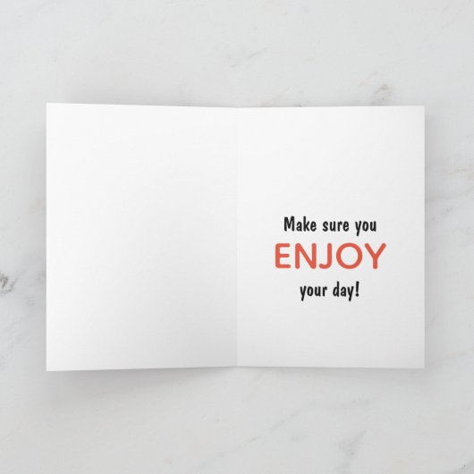 Bully Boy Birthday Karte (Innenseite)