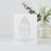 Bully Boy Postkarte (Stehend Vorderseite)