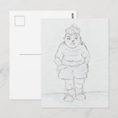 Bully Boy Postkarte (Vorne/Hinten)