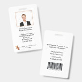 Bully Buddy, das Logo für das Foto von benutzerdef Ausweis (Vorder- & Rückseite)