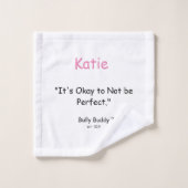 Bully Buddy Es ist okay Inspiration Kinder Badhandtuch Set (Waschlappen)