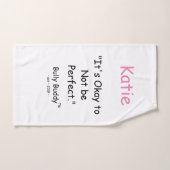 Bully Buddy Es ist okay Inspiration Kinder Badhandtuch Set (Handtuch)