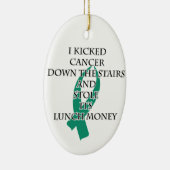 Bully Cancer (Aquamarines Band) Keramikornament (Rechts)