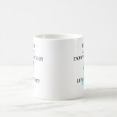 Bully Cancer (Light Blue Ribbon) Kaffeetasse (Mittel)