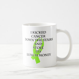 Bully Cancer (Limette Green Ribbon) Kaffeetasse