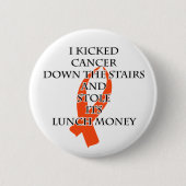 Bully Cancer (Orange Ribbon) Button (Vorderseite)