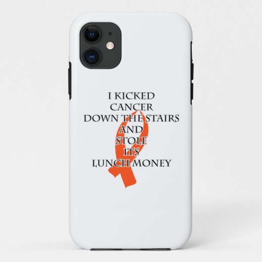 Bully Cancer (Orange Ribbon) Case-Mate iPhone Hülle (Rückseite)