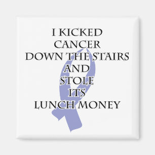 Bully Cancer (Periwinkle Ribbon) Magnet