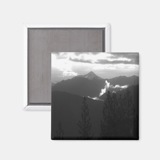 Bully Choop an einem dunklen Morgen... Magnet (Vorderseite/Rückseite)