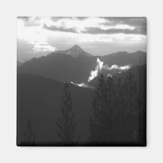 Bully Choop an einem dunklen Morgen... Magnet (Vorne)