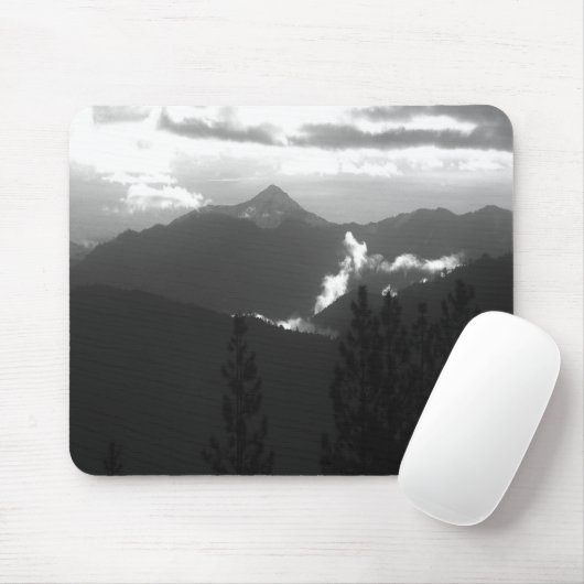 Bully Choop an einem dunklen Morgen... Mousepad (Mit Mouse)