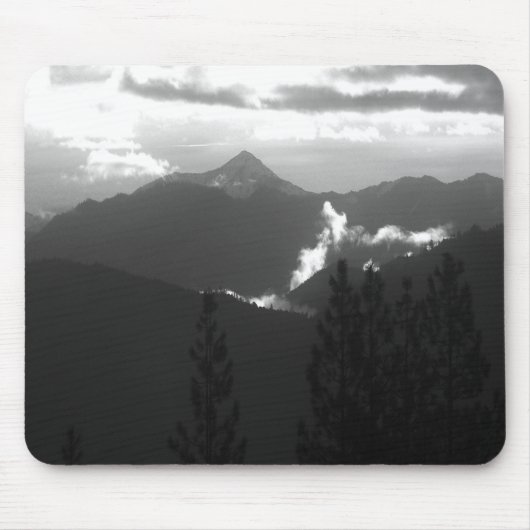 Bully Choop an einem dunklen Morgen... Mousepad (Vorne)