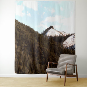 Bully Choop mit Schnee.... Wandteppich
