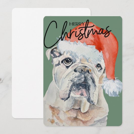 Bully Christmas Card (Vorne/Hinten)