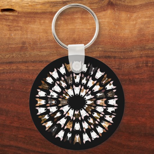 Bully Circle Keyring Schlüsselanhänger (Vorderseite)
