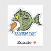 Bully Fish Aufkleber (Blatt)