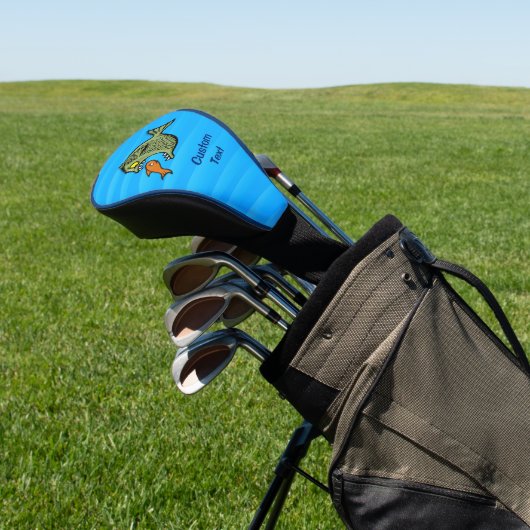 Bully Fish Golf Headcover (In SItu)