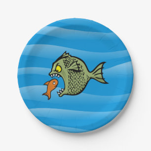 Bully Fish Pappteller