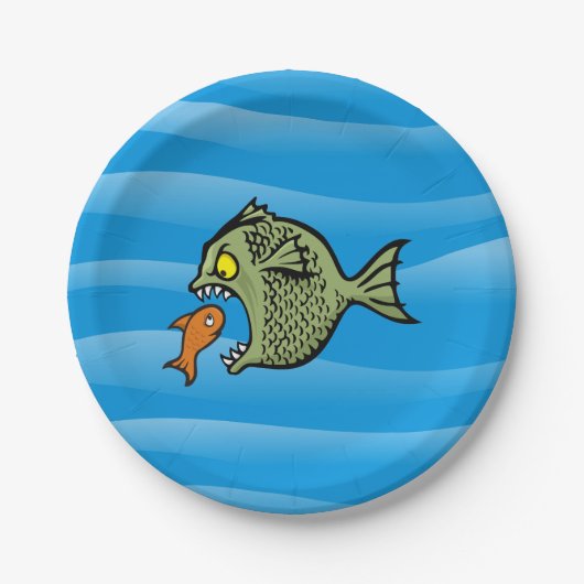 Bully Fish Pappteller (Vorderseite)