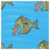 Bully Fish Pattern Stoff (Nahaufnahme)