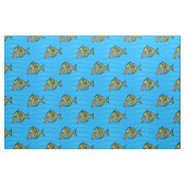 Bully Fish Pattern Stoff (Fat Quarter (45,7 x 55,9 cm))