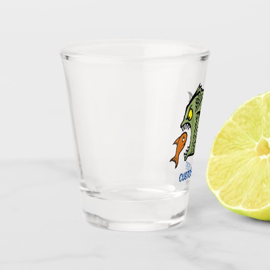 Bully Fish Schnapsglas (Links)