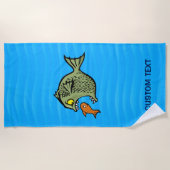 Bully Fish Strandtuch (Vorderseite)