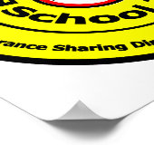 Bully Free School Zone Poster (Ecke)