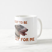 'Bully' für die klassische weiße Tasse (VorderseiteRechts)