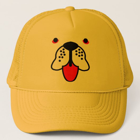 Bully Gesicht Truckerkappe (Vorderseite)