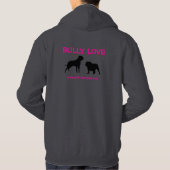 Bully Liebe Zip Up Jacket Hoodie (Rückseite)