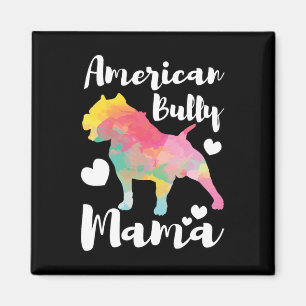 Bully Mama Bulldog Eigentümer Mama Magnet