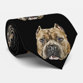 Bully Pitbuls Hundehals Krawatte (Gerollt)