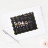 Bully Reds Rechteckiger Aufkleber (Umschlag)