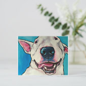 Bully Smile Postkarte (Stehend Vorderseite)